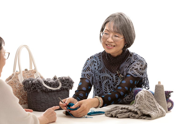 Filier　フィリエ　ニットデザイナー　林忍　サロンレッスン　棒針編み