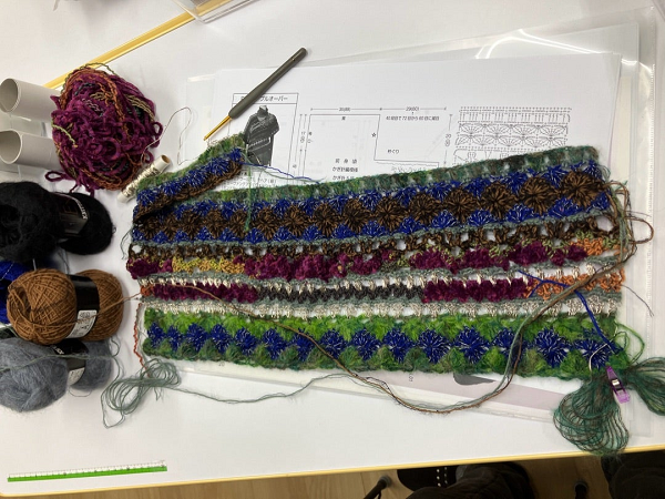 Filier　フィリエ　ニットデザイナー　林忍　サロンレッスン　かぎ針編み